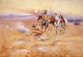 Blackfeet Burning Crow Buffalo Range vaquero Charles Marion Russell Indiana